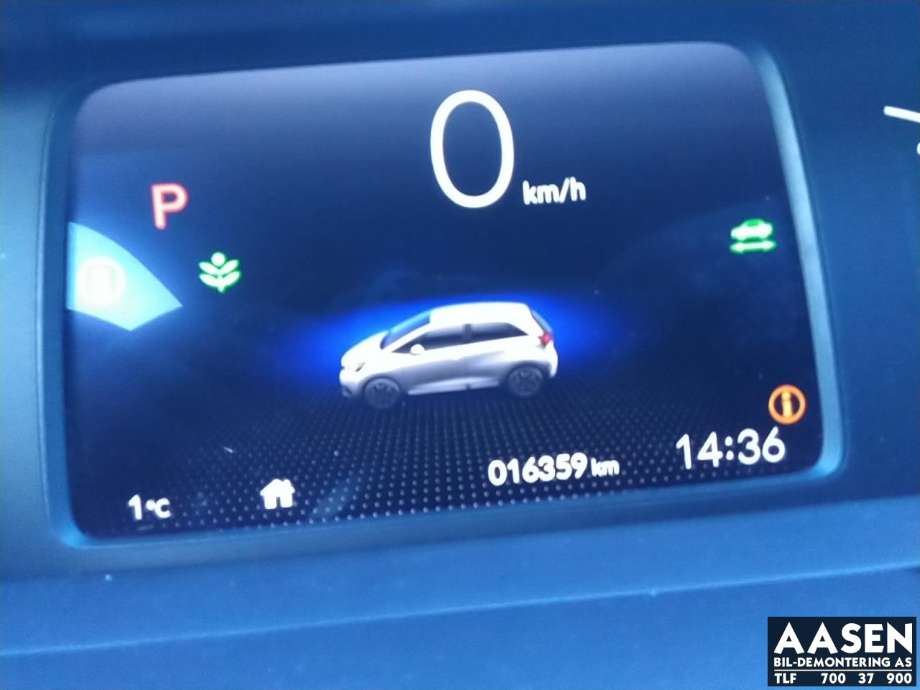 Honda Jazz 2020-->> (Type IV) delebil , Motorkode: LEB8, Girkassekode: 