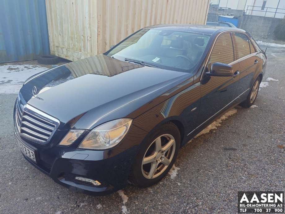 Mercedes E-Klasse 2009-2013 (Fase 1) (W212) (W212), Motorkode: 651924, Girkassekode: 