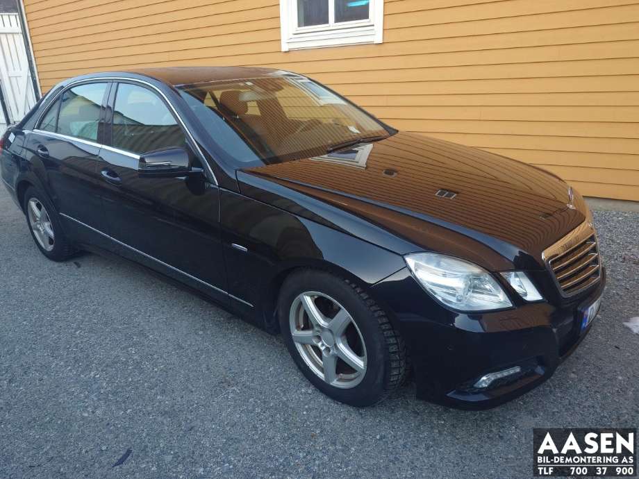 Mercedes E-Klasse 2009-2013 (Fase 1) (W212) (W212), Motorkode: 651924, Girkassekode: 