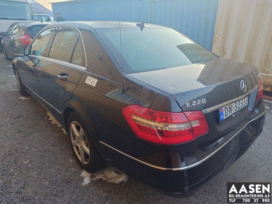 Mercedes E-Klasse 2009-2013 (Fase 1) (W212) (W212), Motorkode: 651924, Girkassekode: 