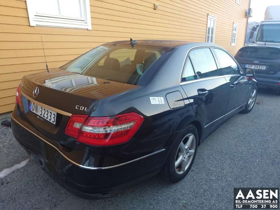 Mercedes E-Klasse 2009-2013 (Fase 1) (W212) (W212), Motorkode: 651924, Girkassekode: 