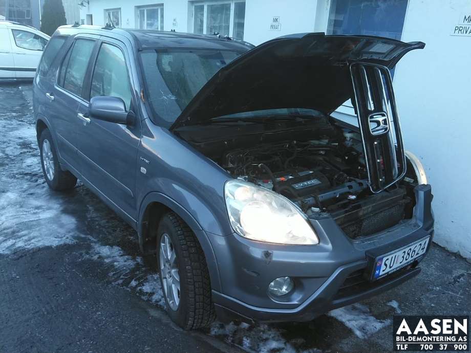 Honda CR-V 2002-2006 (Type II) , Motorkode: K20A4, Girkassekode: 