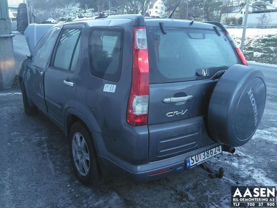 Honda CR-V 2002-2006 (Type II) , Motorkode: K20A4, Girkassekode: 