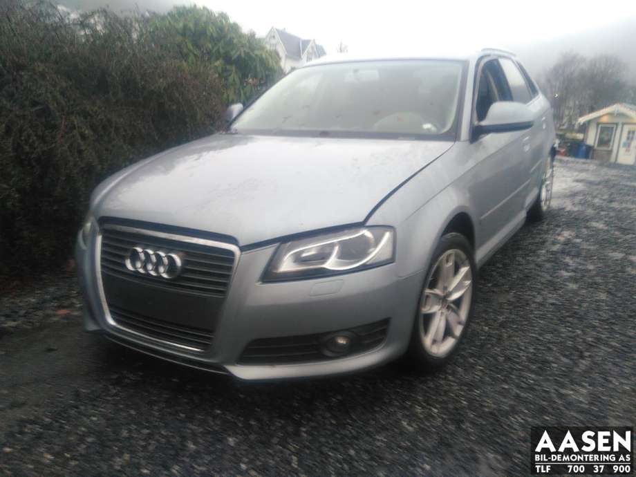 Audi A3 2009-2012 (Type II, Fase 2) , Motorkode: BLS, Girkassekode: JCR