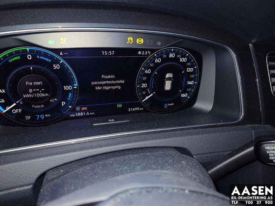 VW e-Golf 2017-2020 (Fase 2) , Motorkode: EBSA, Girkassekode: RYG