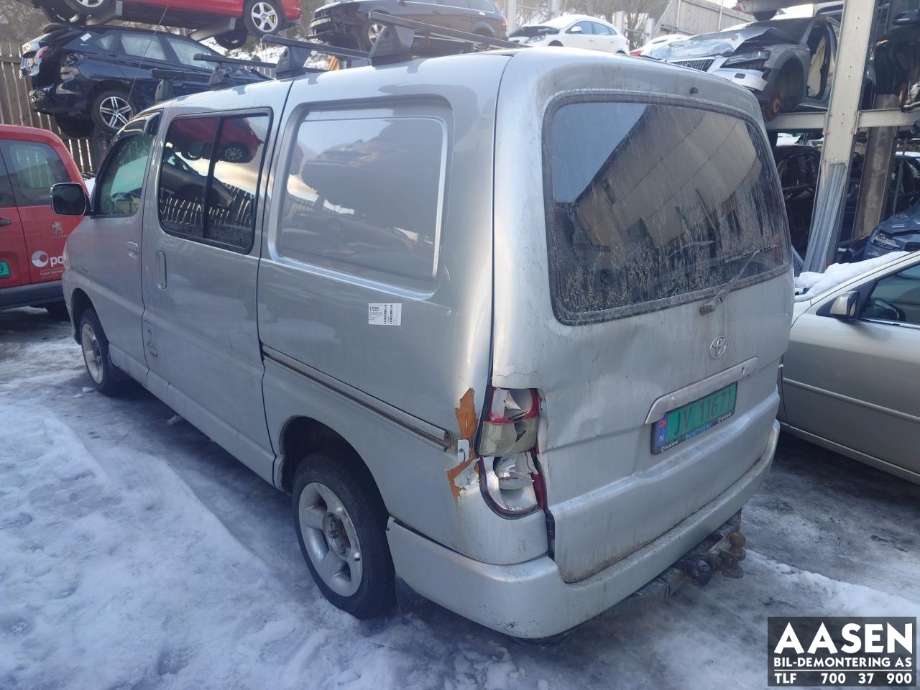 Toyota Hiace 2007-2012 (Fase 3) , Motorkode: 2KD-FTV, Girkassekode: 