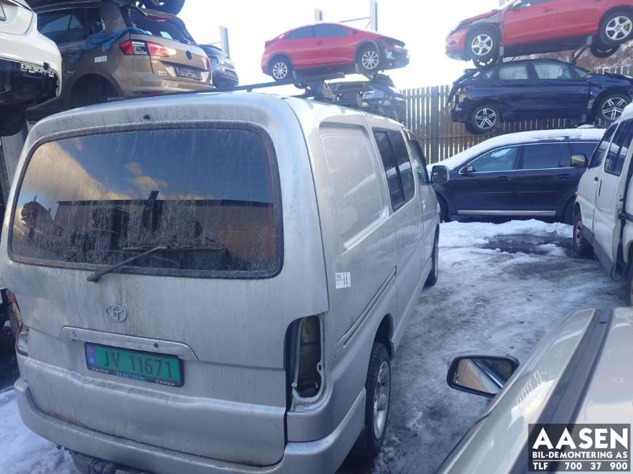 Toyota Hiace 2007-2012 (Fase 3) , Motorkode: 2KD-FTV, Girkassekode: 