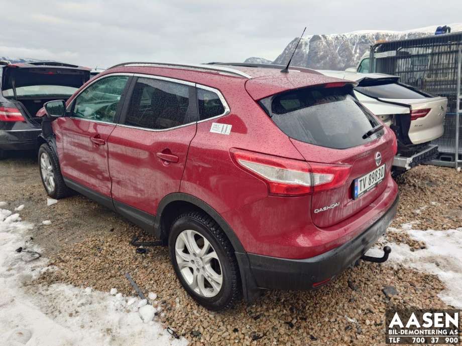 Nissan Qashqai 2014-2021 (Type II) , Motorkode: R9M, Girkassekode: 