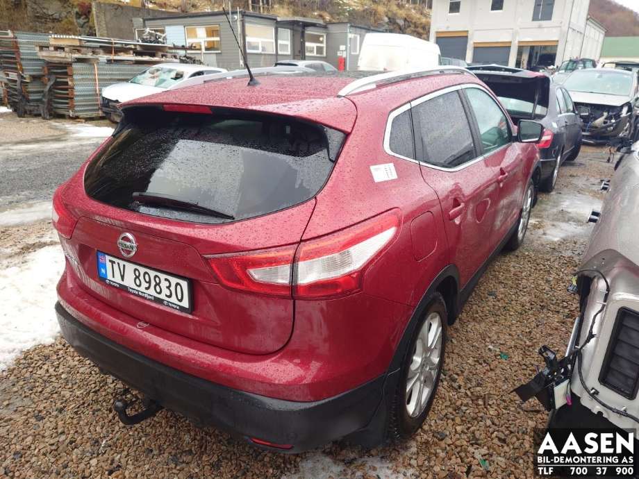 Nissan Qashqai 2014-2021 (Type II) , Motorkode: R9M, Girkassekode: 