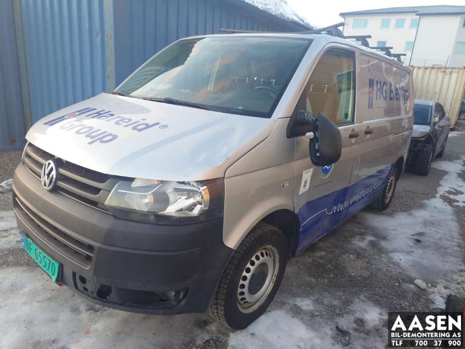 VW Transporter / Caravelle 2009-2015 (Fase 2) (T5) (T5), Motorkode: CAA, Girkassekode: 