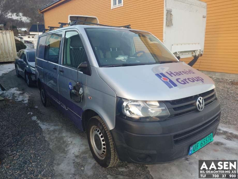 VW Transporter / Caravelle 2009-2015 (Fase 2) (T5) (T5), Motorkode: CAA, Girkassekode: 