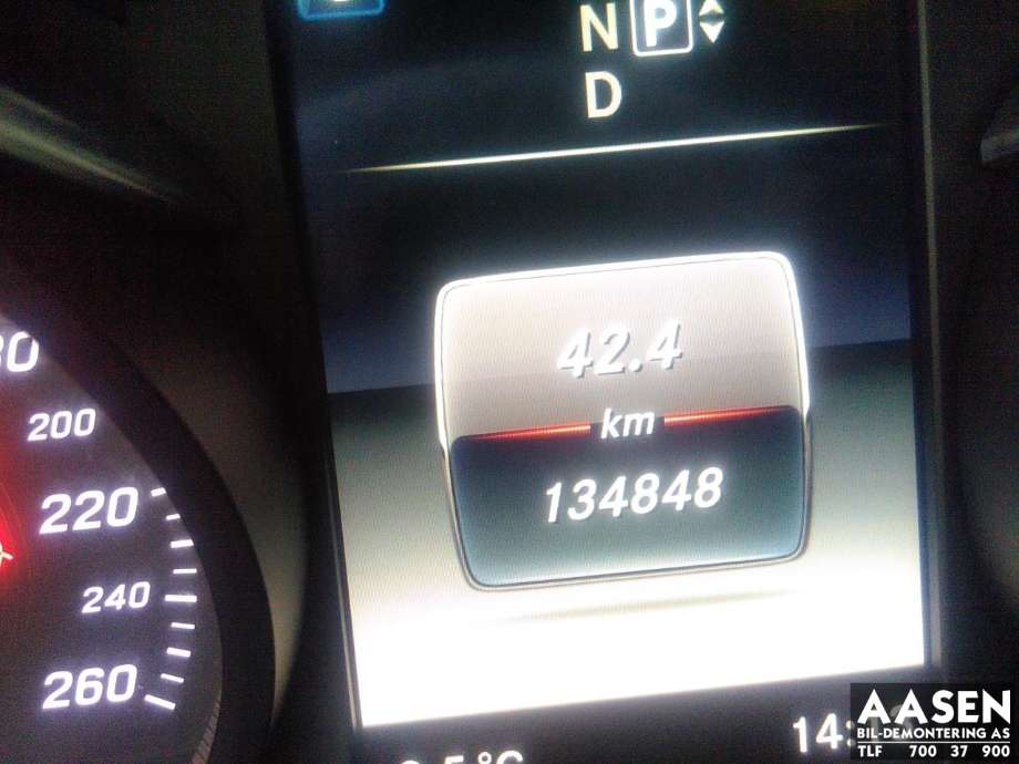 Mercedes C-Klasse 2014-2018 (Fase 1) (W205) (W205), Motorkode: 274910, Girkassekode: 