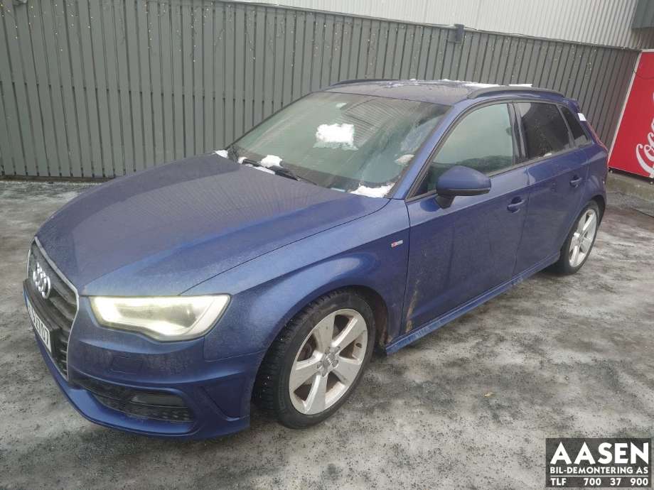 Audi A3 2012-2016 (Type III, Fase 1) , Motorkode: CXS, Girkassekode: MYF