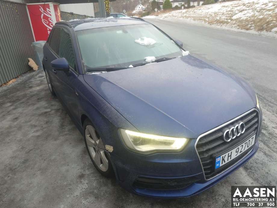 Audi A3 2012-2016 (Type III, Fase 1) , Motorkode: CXS, Girkassekode: MYF