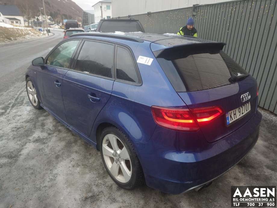 Audi A3 2012-2016 (Type III, Fase 1) , Motorkode: CXS, Girkassekode: MYF