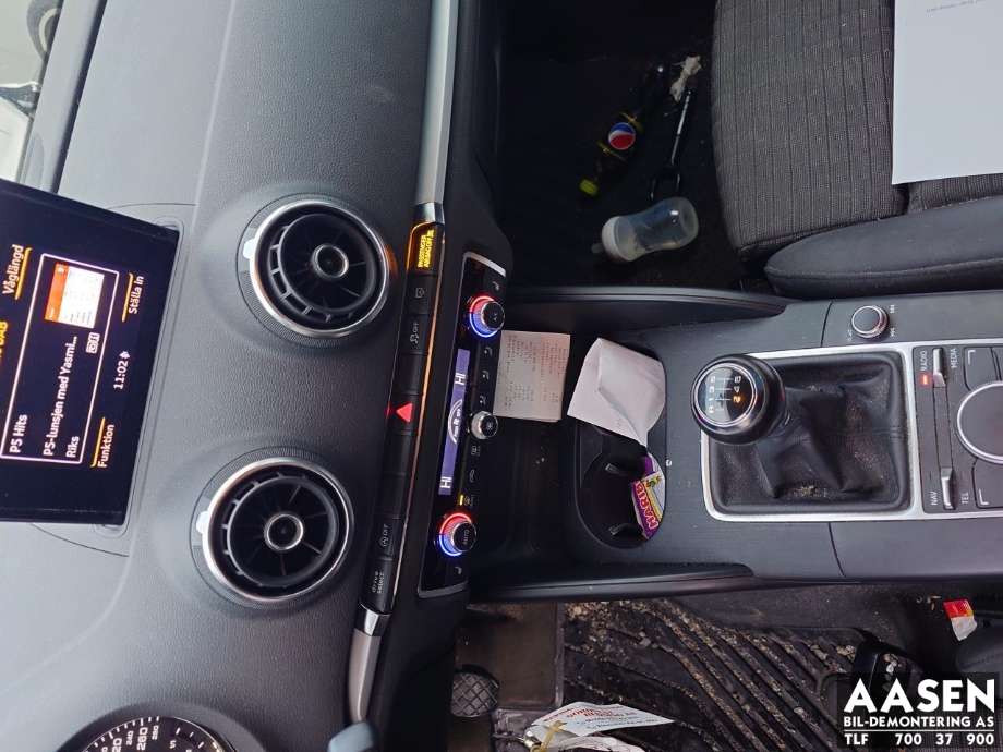 Audi A3 2012-2016 (Type III, Fase 1) , Motorkode: CXS, Girkassekode: MYF
