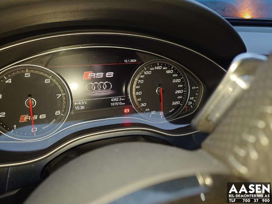 Audi RS6 2013-2018 , Motorkode: CRDB, Girkassekode: PTT