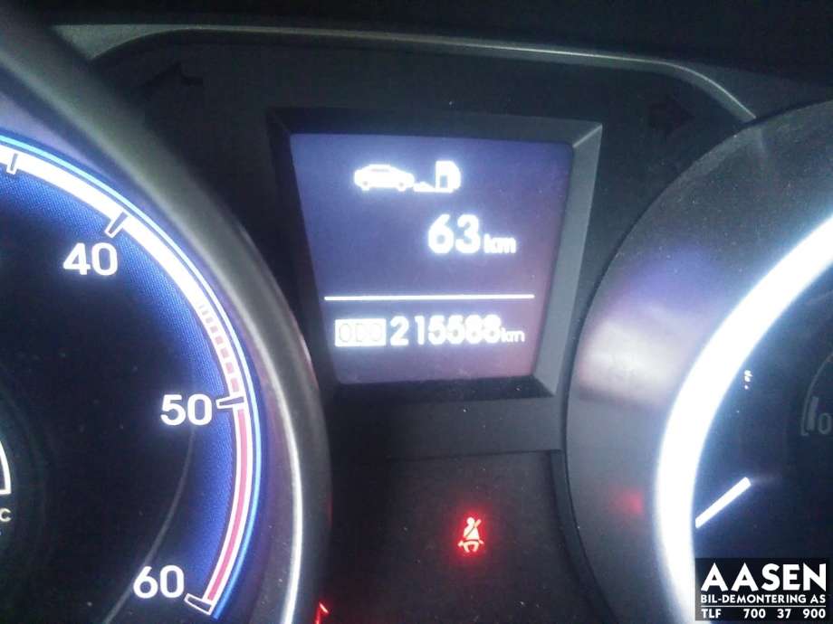 Hyundai Ix35 2010-2015 , Motorkode: D4HA, Girkassekode: 