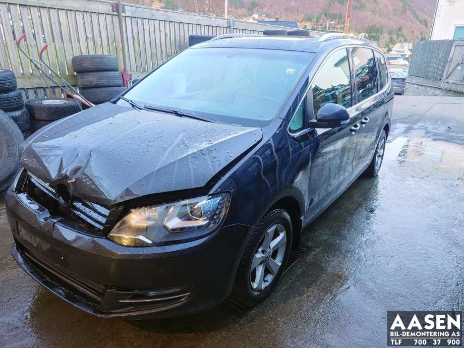 VW Sharan 2010-->> (Type II) , Motorkode: CFF, Girkassekode: 