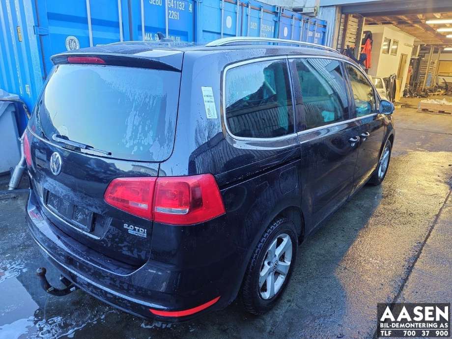 VW Sharan 2010-->> (Type II) , Motorkode: CFF, Girkassekode: 