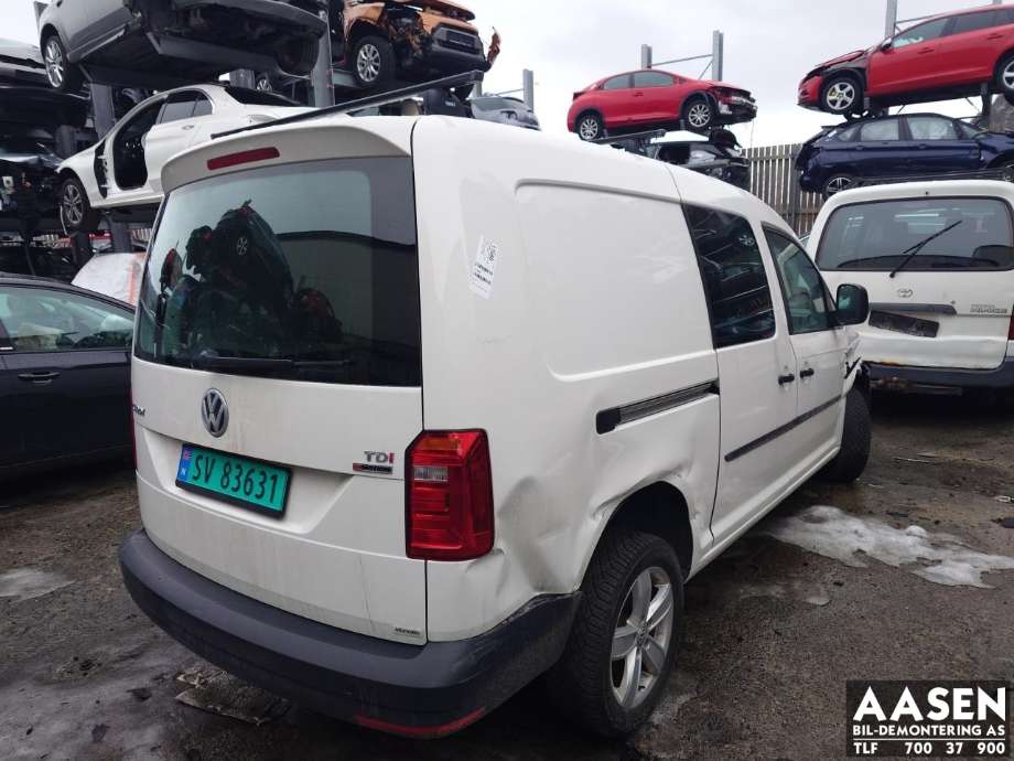 VW Caddy 2015-2020 (Type III, Fase 3) , Motorkode: DFSE, Girkassekode: MRV