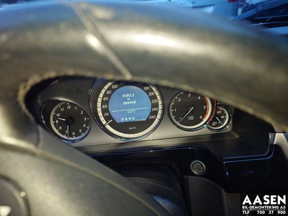 Mercedes E-Klasse 2009-2013 (Fase 1) (W212) (W212), Motorkode: 65192530222138, Girkassekode: 72269408060489