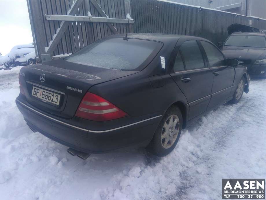 Mercedes S-Klasse 1999-2005 (W220) (W220), Motorkode: 11394130226873, Girkassekode: 722632