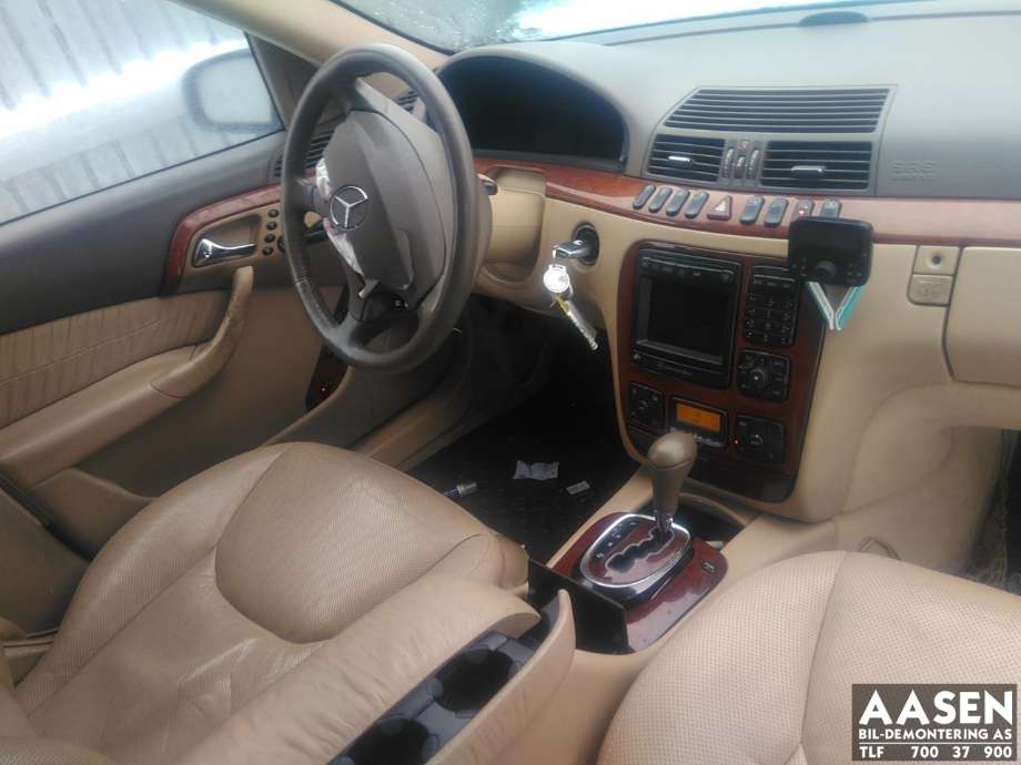 Mercedes S-Klasse 1999-2005 (W220) (W220), Motorkode: 11394130226873, Girkassekode: 722632