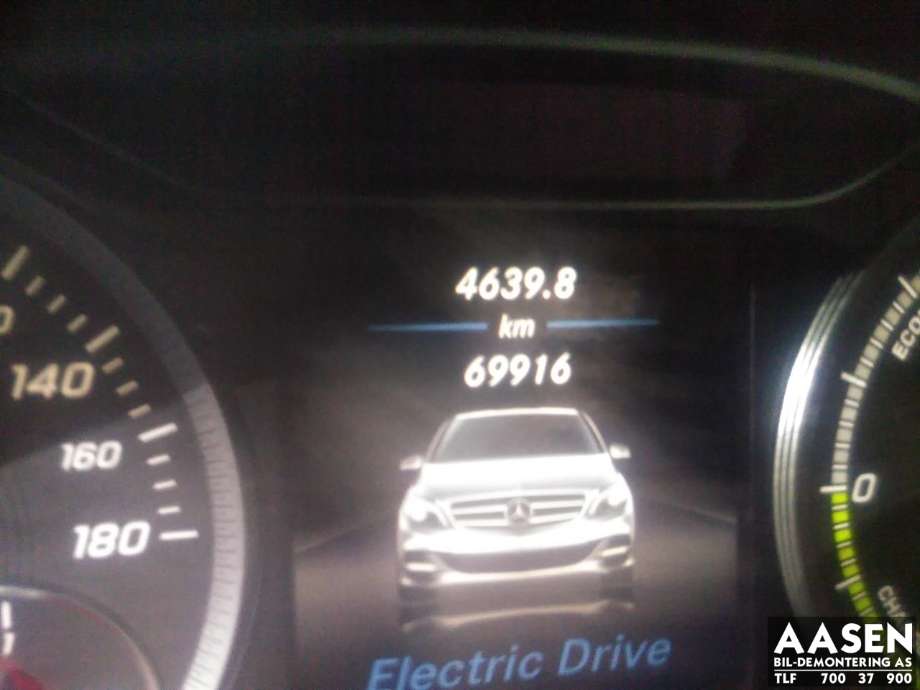 Mercedes B-Klasse, electric drive 2014-2018 (W242) (W242), Motorkode: EM0004, Girkassekode: 