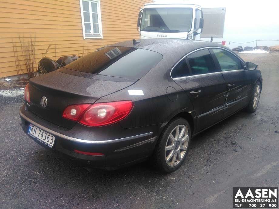 VW CC 2008-2012 (PASSAT CC) (PASSAT CC), Motorkode: CBB, Girkassekode: MMH