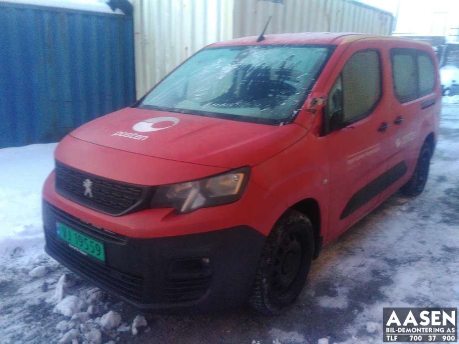 Peugeot Partner 2019-->> (Type III) , Motorkode: DV5RC, Girkassekode: STT