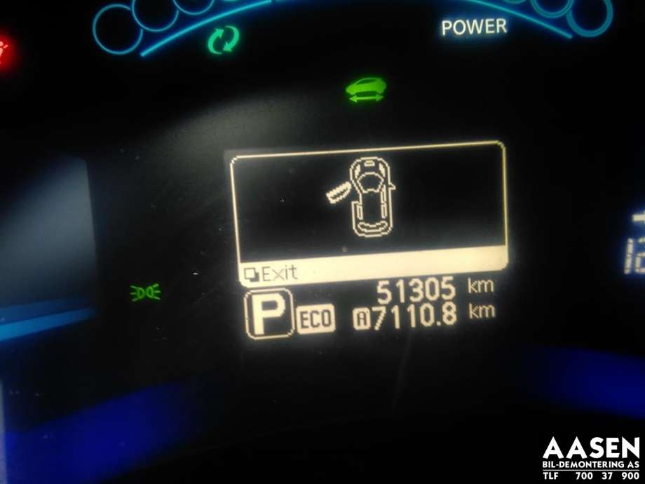 Nissan Leaf 2011-2017 (Type I) , Motorkode: EM57, Girkassekode: 