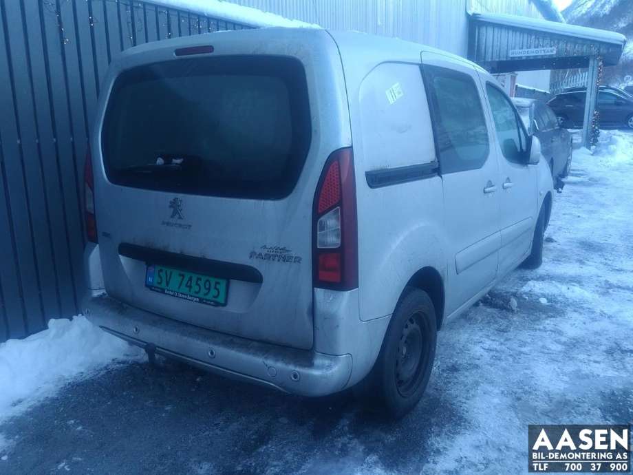 Peugeot Partner 2015-2019 (Type II, Fase 2) , Motorkode: BH02, Girkassekode: 