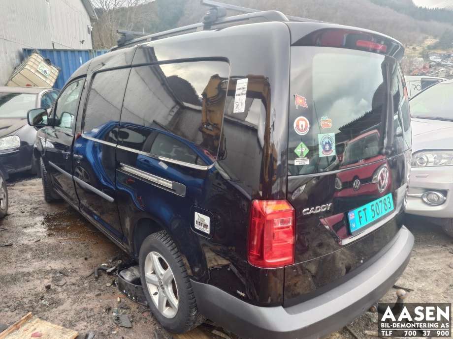 VW Caddy 2015-2020 (Type III, Fase 3) , Motorkode: CUUD, Girkassekode: QYF