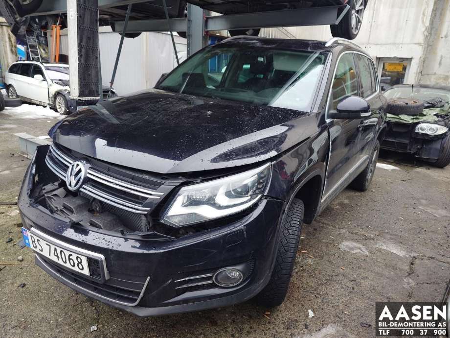 VW Tiguan 2011-2016 (Type I, Fase 2) , Motorkode: CFFB, Girkassekode: MYG