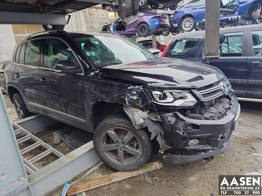 VW Tiguan 2011-2016 (Type I, Fase 2) , Motorkode: CFFB, Girkassekode: MYG