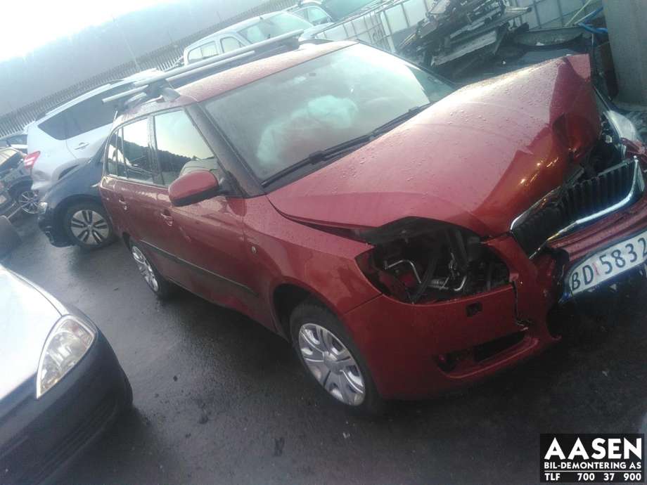Škoda Fabia 2007-2010 (Type II, Fase 1) , Motorkode: BZG, Girkassekode: JUS