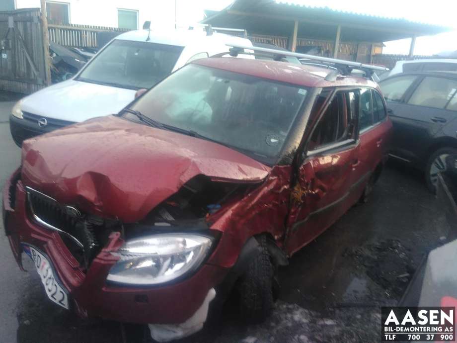 Škoda Fabia 2007-2010 (Type II, Fase 1) , Motorkode: BZG, Girkassekode: JUS