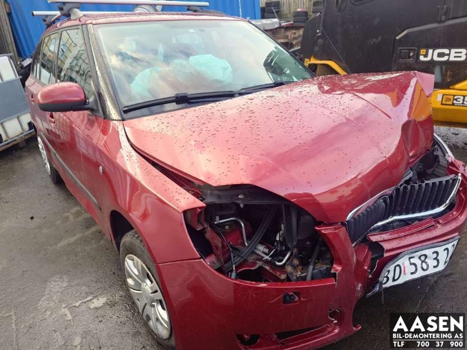 Škoda Fabia 2007-2010 (Type II, Fase 1) , Motorkode: BZG, Girkassekode: JUS