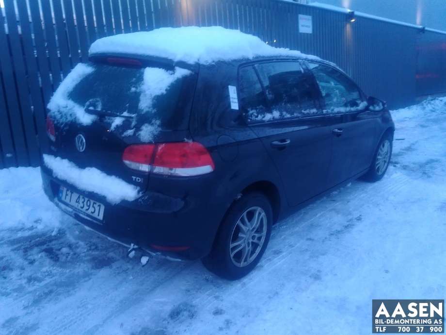 VW Golf VI 2008-2012 , Motorkode: CAYC, Girkassekode: LHW