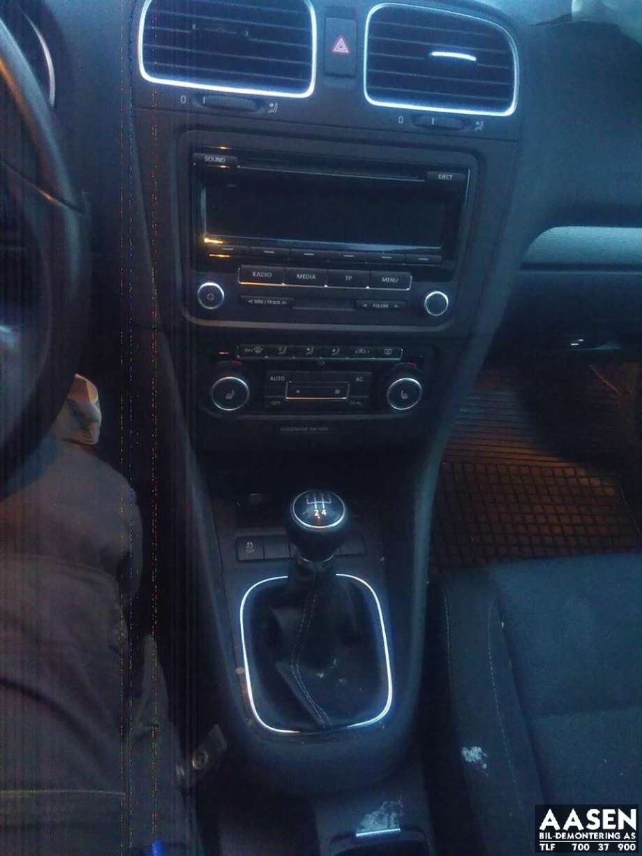VW Golf VI 2008-2012 , Motorkode: CAYC, Girkassekode: LHW