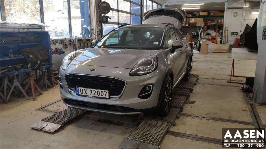 Ford Puma, 2019->>  delebil , Motorkode: B7JA, Girkassekode: CDCT7