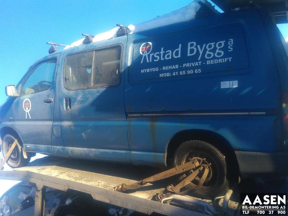 Toyota Hiace 2007-2012 (Fase 3) , Motorkode: 2KD-FTV, Girkassekode: 