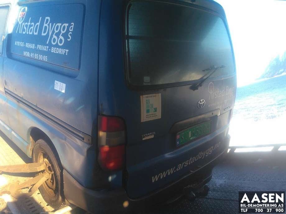 Toyota Hiace 2007-2012 (Fase 3) , Motorkode: 2KD-FTV, Girkassekode: 