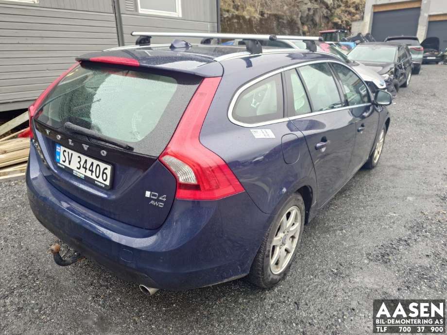 Volvo V60 2010-2013 (Type I, Fase 1) , Motorkode: D5244T17, Girkassekode: 
