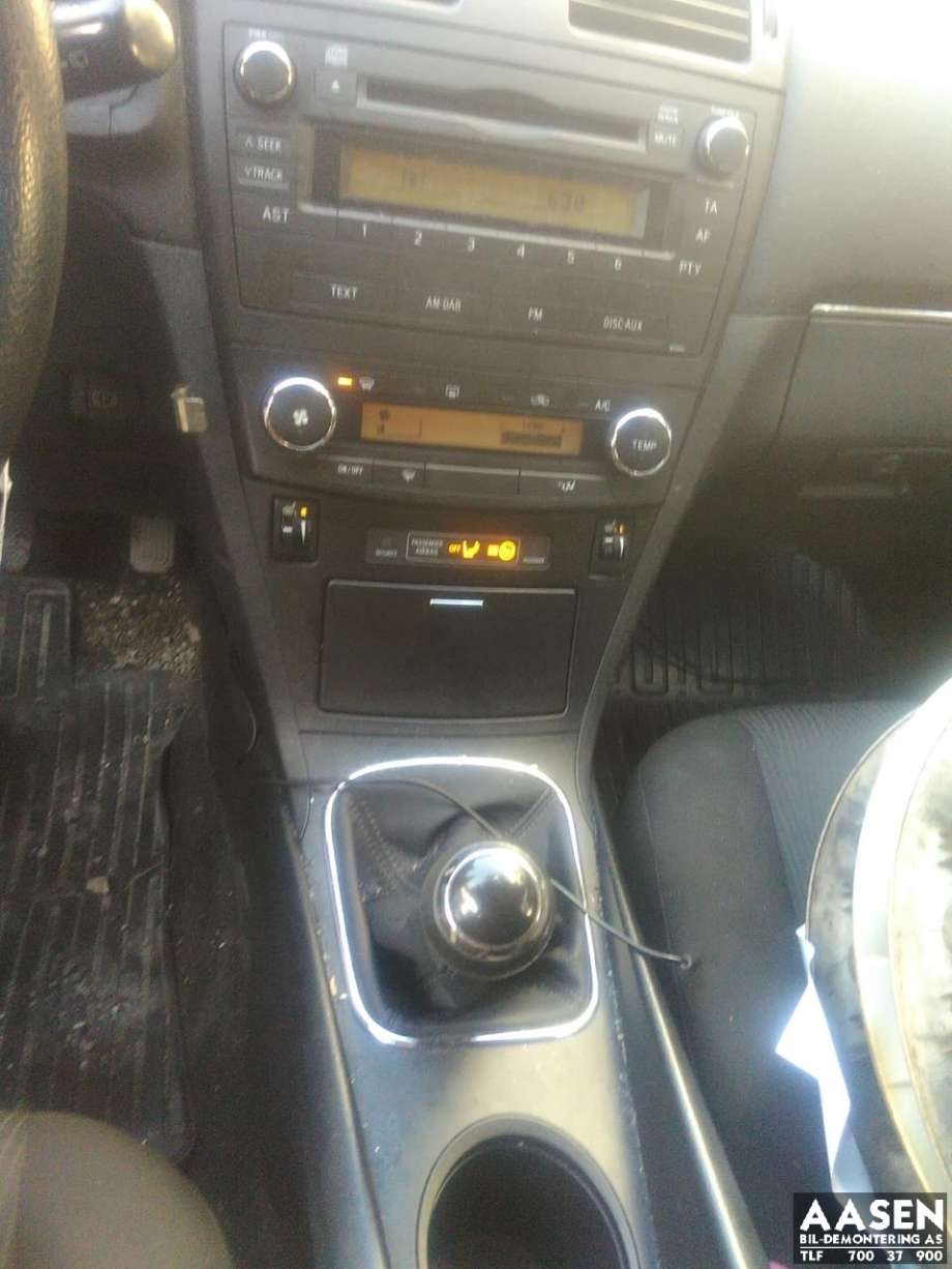 Toyota Avensis 2009-2015 (Type III, Fase 1) , Motorkode: 1ZR-FAE, Girkassekode: 
