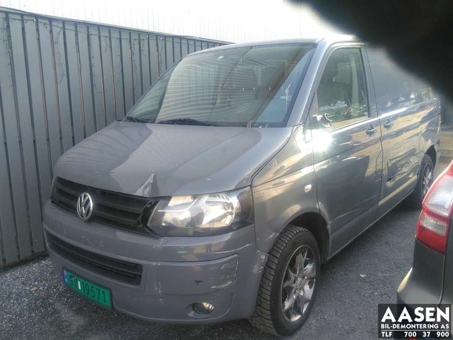VW Transporter / Caravelle 2009-2015 (Fase 2) (T5) (T5), Motorkode: CFCA, Girkassekode: NEY