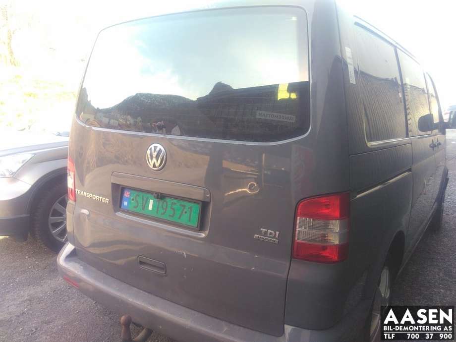 VW Transporter / Caravelle 2009-2015 (Fase 2) (T5) (T5), Motorkode: CFCA, Girkassekode: NEY