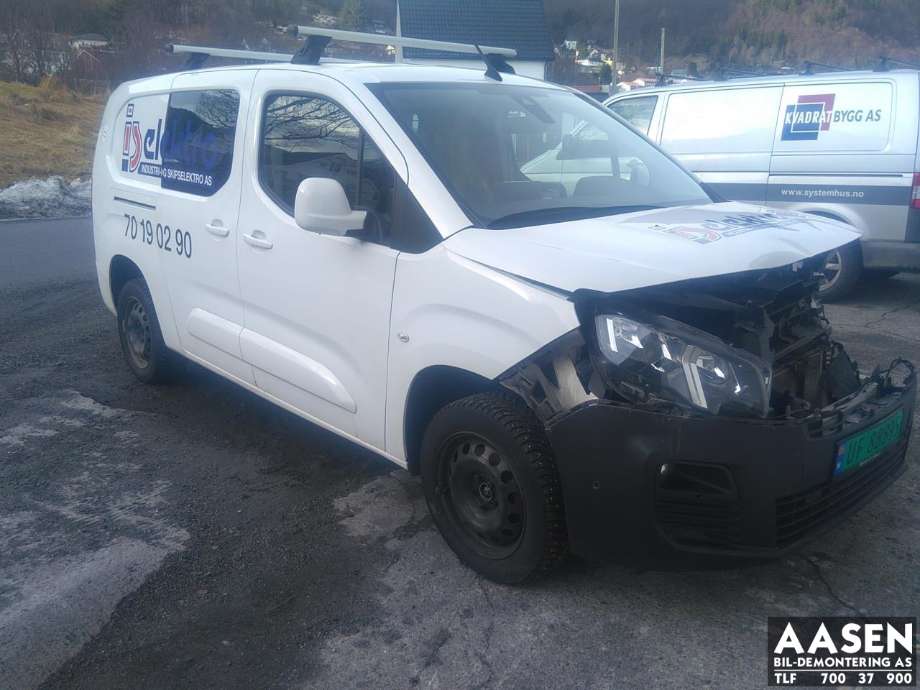 Peugeot Partner 2019-->> (Type III) , Motorkode: YH01, Girkassekode: 