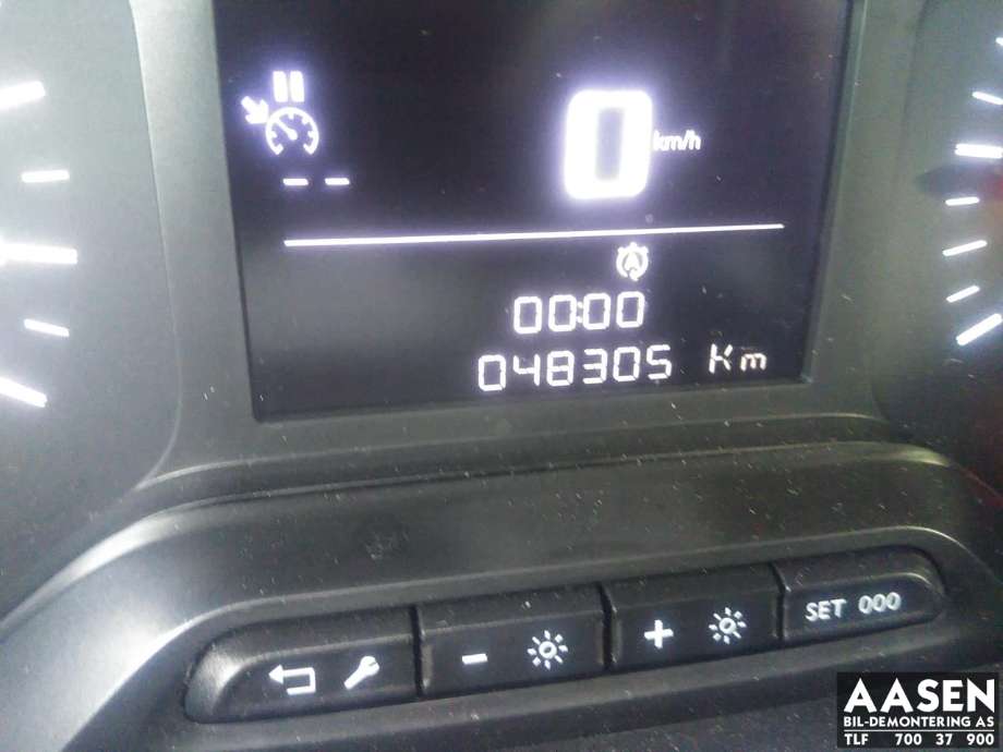 Peugeot Partner 2019-->> (Type III) , Motorkode: YH01, Girkassekode: 